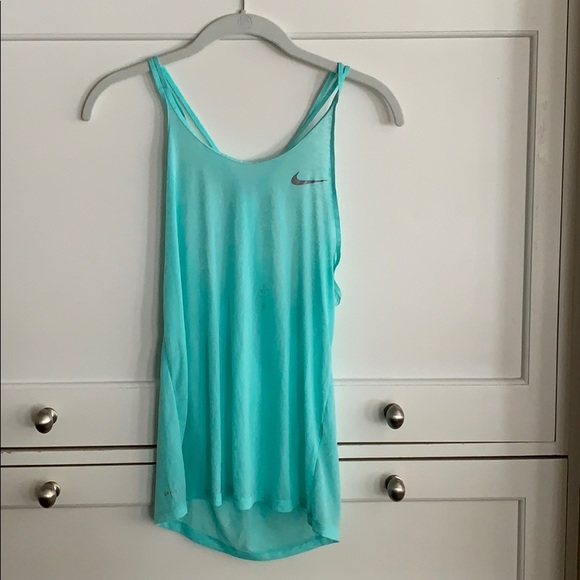 Nike Tops - 3/$25 Nike Turquoise Work-out Tank Top